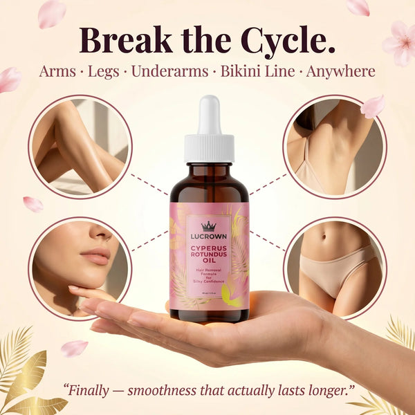 Lucrown Silky Skin Oil
