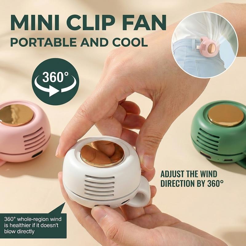 Oakline Breeze - Portable Cooling Clip Fan